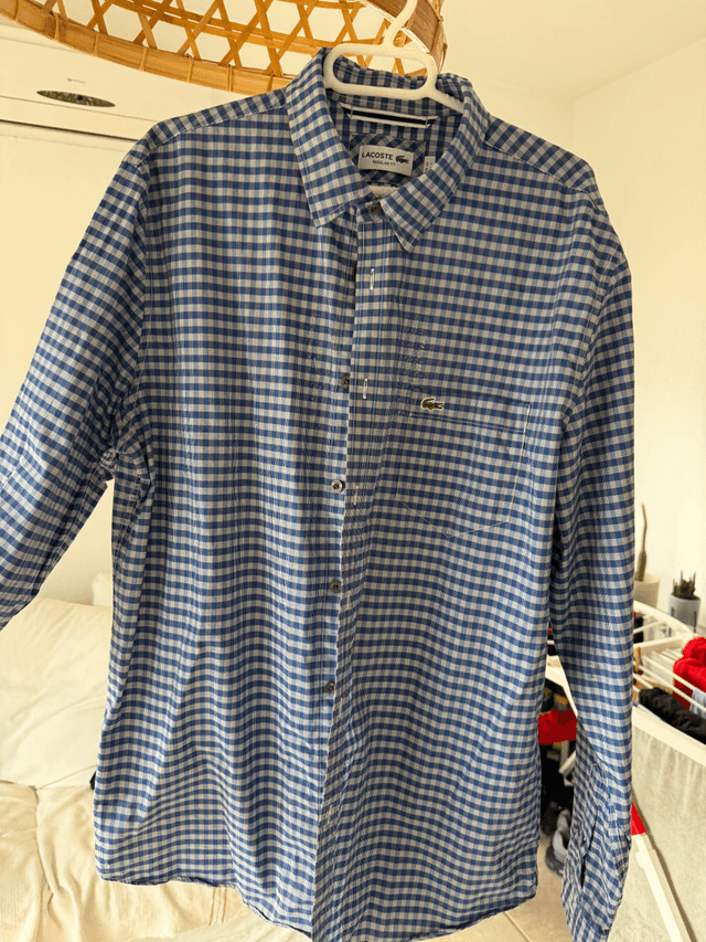 Lacoste shirt size l