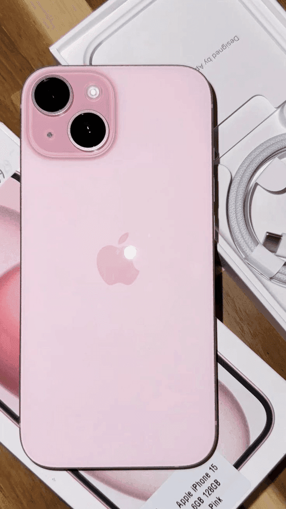 iPhone 15 roze