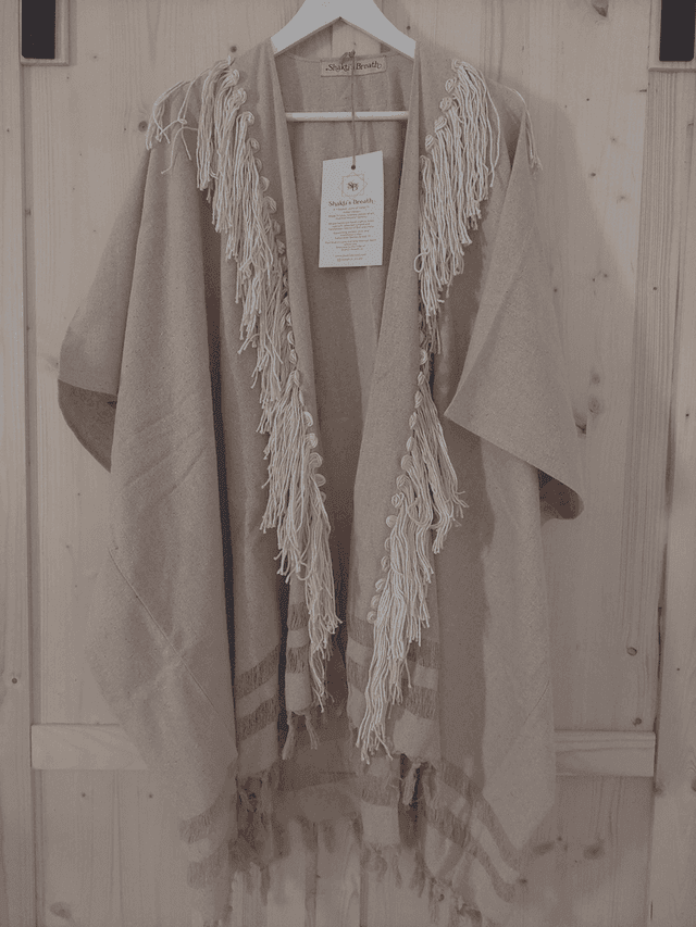 Nieuw! Shaktis breath boho poncho