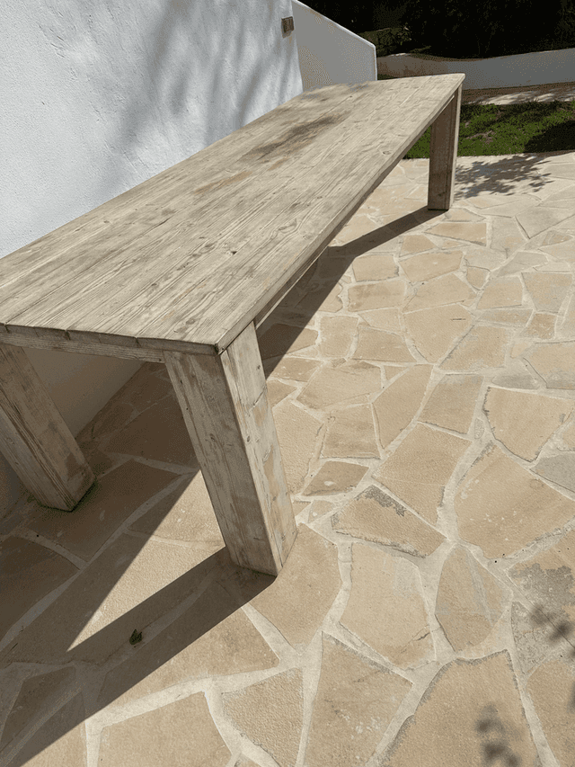 Wooden table