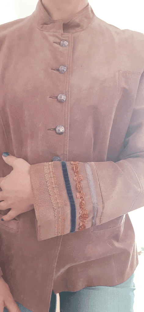 Vintage jacket genuine leather